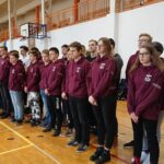 24.02.2020. Ostrowiec Św. Wręczenie listów gratulacyjnych pływakom i waterpolistom KSZO Ostrowiec, a także uczniom Szkoły Mistrzostwa Sportowego / Emilia Sitarska / Radio Kielce