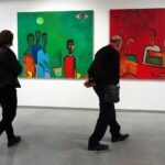 15.02.2020. Ostrowiec Św. Wystawa w BWA prof. Stanisława Białogłowicza i jego uczniów / Emilia Sitarska / Radio Kielce