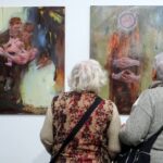 15.02.2020. Ostrowiec Św. Wystawa w BWA prof. Stanisława Białogłowicza i jego uczniów / Emilia Sitarska / Radio Kielce