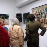 15.02.2020. Ostrowiec Św. Wystawa w BWA prof. Stanisława Białogłowicza i jego uczniów / Emilia Sitarska / Radio Kielce