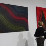 15.02.2020. Ostrowiec Św. Wystawa w BWA prof. Stanisława Białogłowicza i jego uczniów / Emilia Sitarska / Radio Kielce