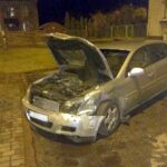 01.02.2020. Skarżysko-Kamienna. Zderzenie dwóch samochodów / KPP Skarżysko-Kamienna