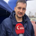 15.02.2020. Sandomierz. XIII Zimowy Triathlon. Paweł Wierzbicki dyrektor Miejskiego Ośrodka Sportu i Rekreacji w Sandomierzu / Grażyna Szlęzak-Wójcik / Radio Kielce