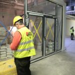 04.02.2020. Kielce. Budowa Centrum Kształcenia Zawodowego / Wiktor Taszłow / Radio Kielce