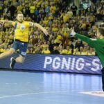 04.02.2020 Kielce. 20. kolejka PGNiG Superligi: PGE Vive Kielce - Orlen Wisła Płock / Wiktor Taszłow / Radio Kielce