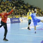 04.02.2020 Kielce. 20. kolejka PGNiG Superligi: PGE Vive Kielce - Orlen Wisła Płock / Wiktor Taszłow / Radio Kielce