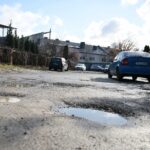 05.02.2020. Kielce. Droga dojazdowa do Hospicjum im. św. Matki Teresy z Kalkuty w Kielcach / Wiktor Taszłow / Radio Kielce