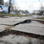 05.02.2020. Kielce. Chodnik przy ulicy Zapolskiej / Wiktor Taszłow / Radio Kielce