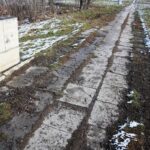 05.02.2020. Kielce. Chodnik przy ulicy Zapolskiej / Wiktor Taszłow / Radio Kielce