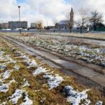 05.02.2020. Kielce. Chodnik przy ulicy Zapolskiej / Wiktor Taszłow / Radio Kielce