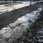 05.02.2020. Kielce. Chodnik przy ulicy Zapolskiej / Wiktor Taszłow / Radio Kielce