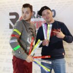 05.02.2020. Kielce. Na zdjęciu: Maciej "Canton" Piotrowski i Dawid "Anton" Antonkiewicz / Wiktor Taszłow / Radio Kielce