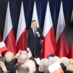 07.02.2020. Włoszczowa. Wizyta prezydenta RP Andrzeja Dudy / Wiktor Taszłow / Radio Kielce