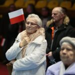 07.02.2020. Włoszczowa. Wizyta prezydenta RP Andrzeja Dudy / Wiktor Taszłow / Radio Kielce