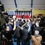 07.02.2020. Włoszczowa. Wizyta prezydenta RP Andrzeja Dudy / Wiktor Taszłow / Radio Kielce