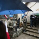 10.02.2020. Kielce. Cmentarz Stary. Uroczystość upamiętniająca 80 rocznicę I wywózki Polaków na Sybir / Wiktor Taszlow / Radio Kielce