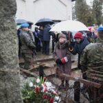 10.02.2020. Kielce. Cmentarz Stary. Uroczystość upamiętniająca 80 rocznicę I wywózki Polaków na Sybir / Wiktor Taszlow / Radio Kielce