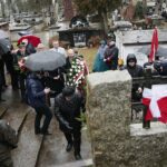 10.02.2020. Kielce. Cmentarz Stary. Uroczystość upamiętniająca 80 rocznicę I wywózki Polaków na Sybir / Wiktor Taszlow / Radio Kielce