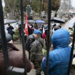 10.02.2020. Kielce. Cmentarz Stary. Uroczystość upamiętniająca 80 rocznicę I wywózki Polaków na Sybir / Wiktor Taszlow / Radio Kielce