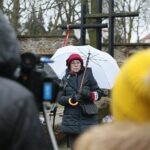 10.02.2020. Kielce. Cmentarz Stary. Uroczystość upamiętniająca 80 rocznicę I wywózki Polaków na Sybir / Wiktor Taszlow / Radio Kielce