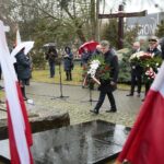 10.02.2020. Kielce. Cmentarz Stary. Uroczystość upamiętniająca 80 rocznicę I wywózki Polaków na Sybir. Na zdjęciu: Krzysztof Słoń - senator / Wiktor Taszlow / Radio Kielce