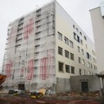 10.02.2020. Budowa szpitala MSWiA. Kielce. / Wiktor Taszłow / Radio Kielce