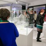 11.02.2020 Kielce. Wystawa „Szklany dialog” w Muzeum Dialogu Kultur / Wiktor Taszłow / Radio Kielce