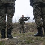 15.02.2020. Jędrzejów. Szkolenie 10. Świętokrzyskiej Brygady Obrony Terytorialnej / Wiktor Taszłow / Radio Kielce