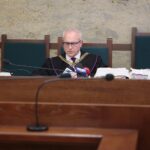 12.02.2020. Kielce. Posiedzenie w sprawie Zbigniewa S. Na zdjęciu: sędzia Marcin Chałoński / Wiktor Taszłow / Radio Kielce