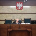 12.02.2020. Kielce. Posiedzenie w sprawie Zbigniewa S. Na zdjęciu: sędzia Marcin Chałoński / Wiktor Taszłow / Radio Kielce