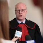 12.02.2020. Kielce. Posiedzenie w sprawie Zbigniewa S. Na zdjęciu: Daniel Prokopowicz - rzecznik Prokuratury Okręgowej w Kielcach / Wiktor Taszłow / Radio Kielce