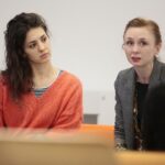 12.02.2020. Kielce. Instytut Dizajnu. Konferencja prasowa. Na zdjęciu (od lewej): . Na zdjęciu (od lewej): Wiktoria Podolec - stowarzyszenie NÓW Nowe Rzemiosło, Joanna Kurkiewicz - Instytut Dizajnu / Wiktor Taszłow / Radio Kielce