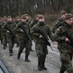 15.02.2020. Jędrzejów. Szkolenie 10. Świętokrzyskiej Brygady Obrony Terytorialnej / Wiktor Taszłow / Radio Kielce