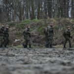 15.02.2020. Jędrzejów. Szkolenie 10. Świętokrzyskiej Brygady Obrony Terytorialnej / Wiktor Taszłow / Radio Kielce