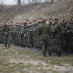 15.02.2020. Jędrzejów. Szkolenie 10. Świętokrzyskiej Brygady Obrony Terytorialnej / Wiktor Taszłow / Radio Kielce