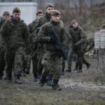 15.02.2020. Jędrzejów. Szkolenie 10. Świętokrzyskiej Brygady Obrony Terytorialnej / Wiktor Taszłow / Radio Kielce