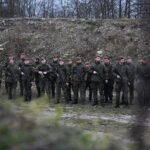 15.02.2020. Jędrzejów. Szkolenie 10. Świętokrzyskiej Brygady Obrony Terytorialnej / Wiktor Taszłow / Radio Kielce