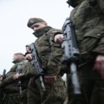 15.02.2020. Jędrzejów. Szkolenie 10. Świętokrzyskiej Brygady Obrony Terytorialnej / Wiktor Taszłow / Radio Kielce