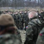 15.02.2020. Jędrzejów. Szkolenie 10. Świętokrzyskiej Brygady Obrony Terytorialnej / Wiktor Taszłow / Radio Kielce