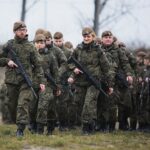 15.02.2020. Jędrzejów. Szkolenie 10. Świętokrzyskiej Brygady Obrony Terytorialnej / Wiktor Taszłow / Radio Kielce