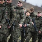 15.02.2020. Jędrzejów. Szkolenie 10. Świętokrzyskiej Brygady Obrony Terytorialnej / Wiktor Taszłow / Radio Kielce