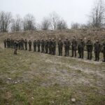 15.02.2020. Jędrzejów. Szkolenie 10. Świętokrzyskiej Brygady Obrony Terytorialnej / Wiktor Taszłow / Radio Kielce