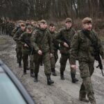 15.02.2020. Jędrzejów. Szkolenie 10. Świętokrzyskiej Brygady Obrony Terytorialnej / Wiktor Taszłow / Radio Kielce