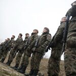 15.02.2020. Jędrzejów. Szkolenie 10. Świętokrzyskiej Brygady Obrony Terytorialnej / Wiktor Taszłow / Radio Kielce