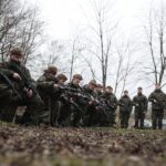 15.02.2020. Jędrzejów. Szkolenie 10. Świętokrzyskiej Brygady Obrony Terytorialnej / Wiktor Taszłow / Radio Kielce