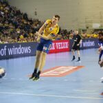 15.02.2020. Kielce. 12. kolejka Ligi Mistrzów piłkarzy ręcznych: PGE VIVE Kielce - FC Porto Sofarma / Wiktor Taszłow / Radio Kielce