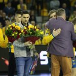 04.02.2020 Kielce. 20. kolejka PGNiG Superligi: PGE Vive Kielce - Orlen Wisła Płock / Wiktor Taszłow / Radio Kielce