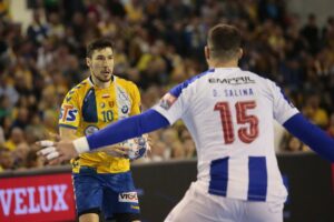 15.02.2020. Kielce. 12. kolejka Ligi Mistrzów piłkarzy ręcznych: PGE VIVE Kielce - FC Porto Sofarma / Wiktor Taszłow / Radio Kielce