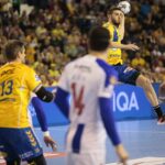 15.02.2020. Kielce. 12. kolejka Ligi Mistrzów piłkarzy ręcznych: PGE VIVE Kielce - FC Porto Sofarma / Wiktor Taszłow / Radio Kielce