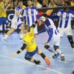 15.02.2020. Kielce. 12. kolejka Ligi Mistrzów piłkarzy ręcznych: PGE VIVE Kielce - FC Porto Sofarma / Wiktor Taszłow / Radio Kielce